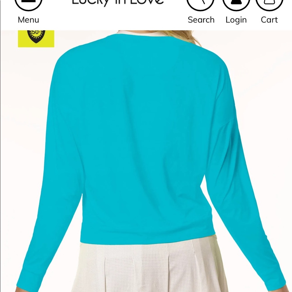 Lucky in Luv Hype top